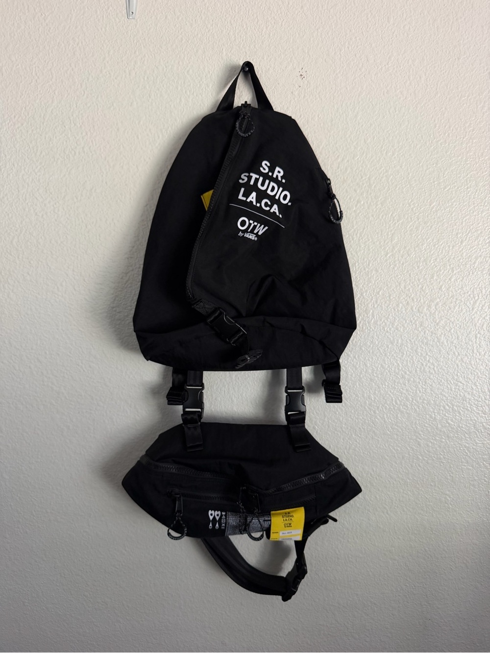Vans OTW S.R Studio LA. CA Cordura Pack Backpack Bag Fanny Pack Travel Hiking